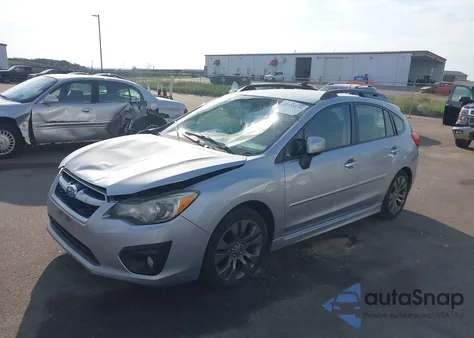 2013 Subaru Impreza 2.0I Sport Premium from USA, damaged, VIN JF1GPAL69D2821582